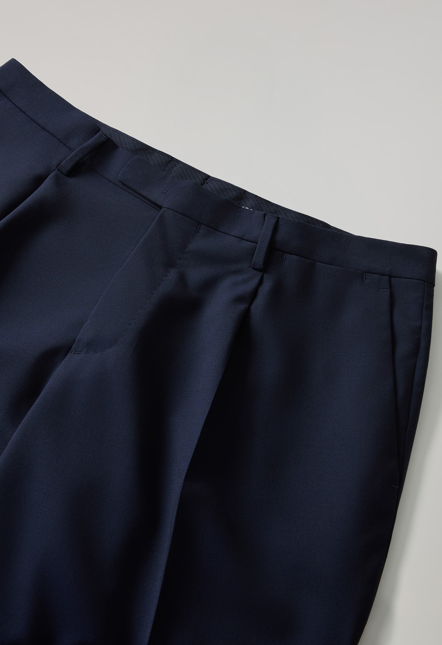 Abito B-Line in lana blu - Image 6