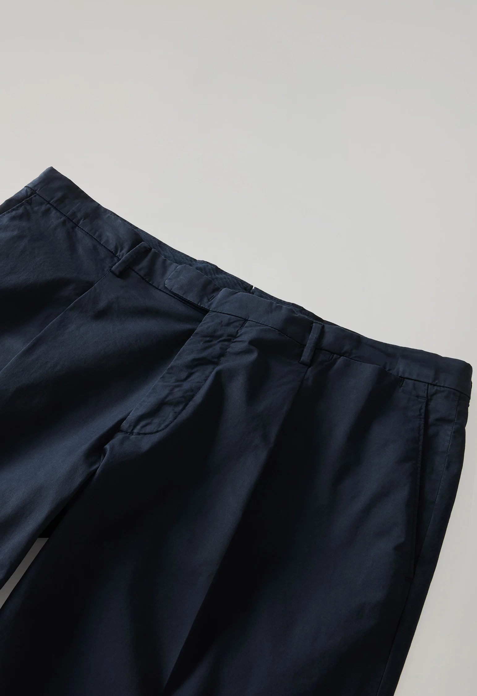 Abito K-Jacket in cotone tinto in capo blu - Image 6