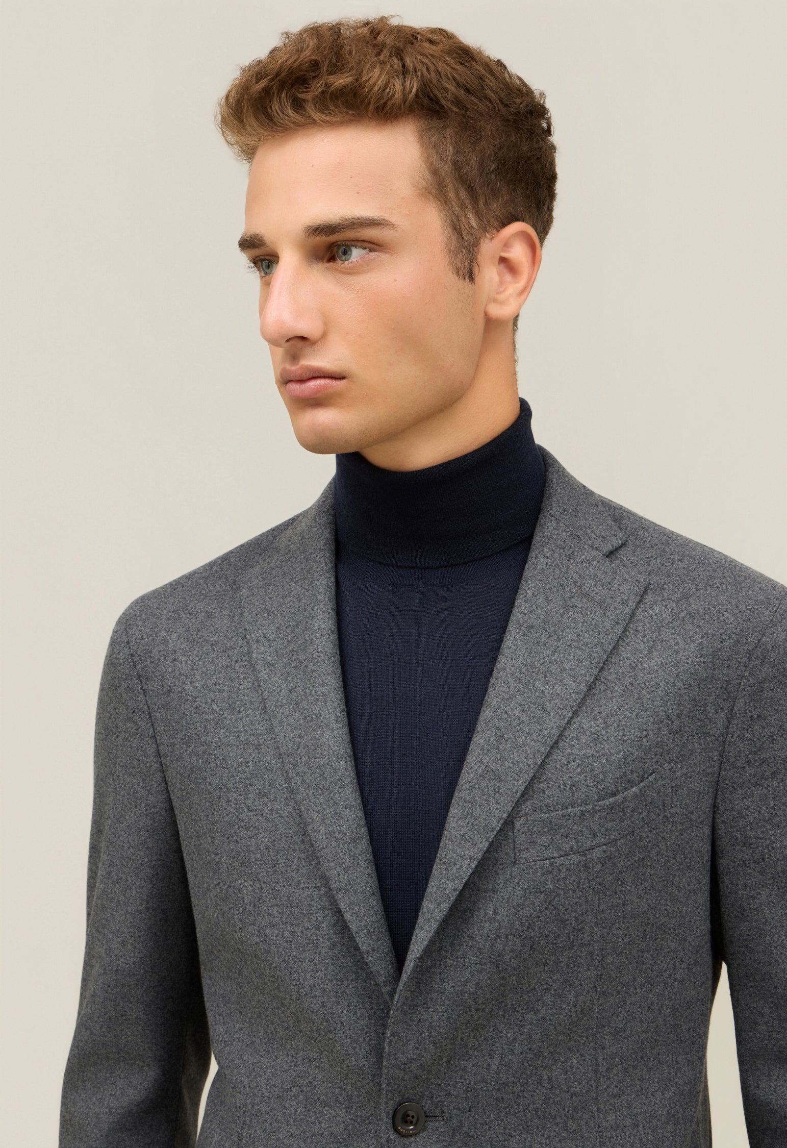 Abito K-Jacket in flanella grigio - Image 3