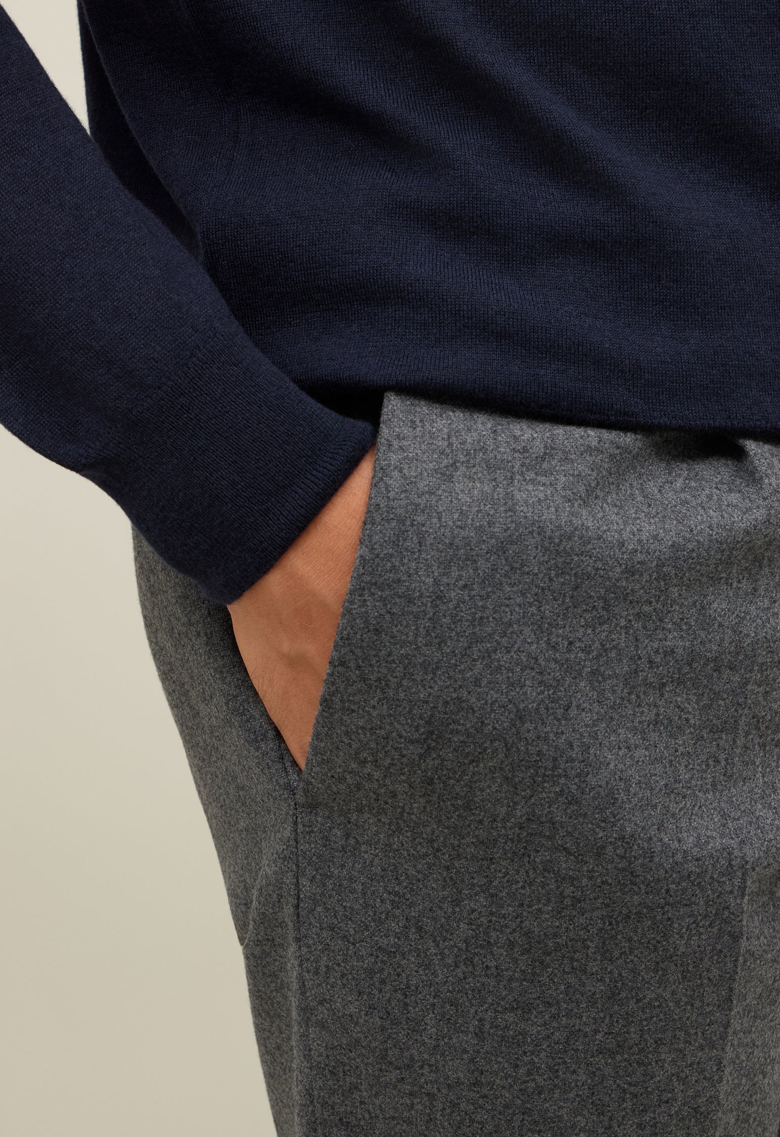 Abito K-Jacket in flanella grigio - Image 4