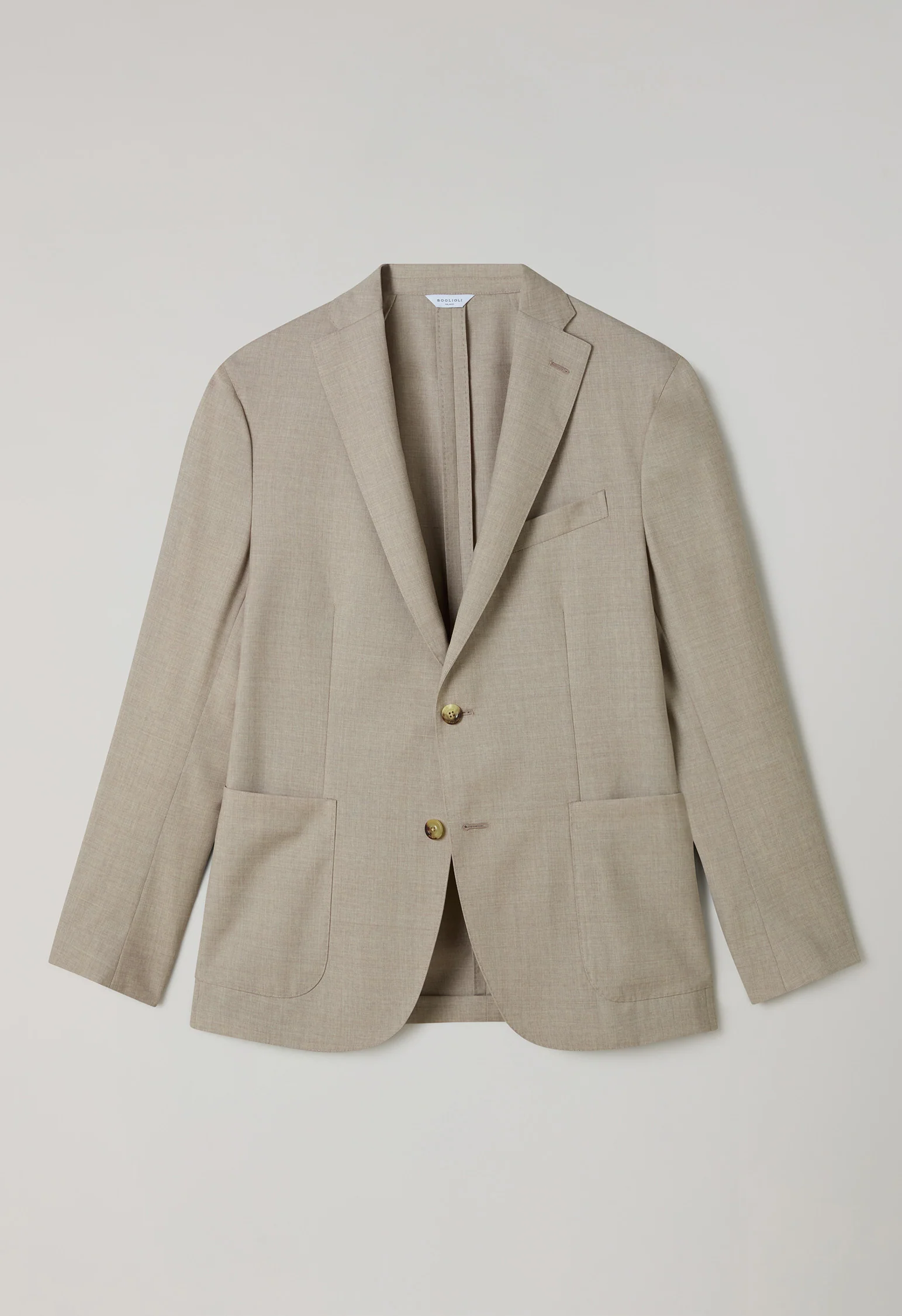 Abito K-Jacket in lana estiva beige - Image 5