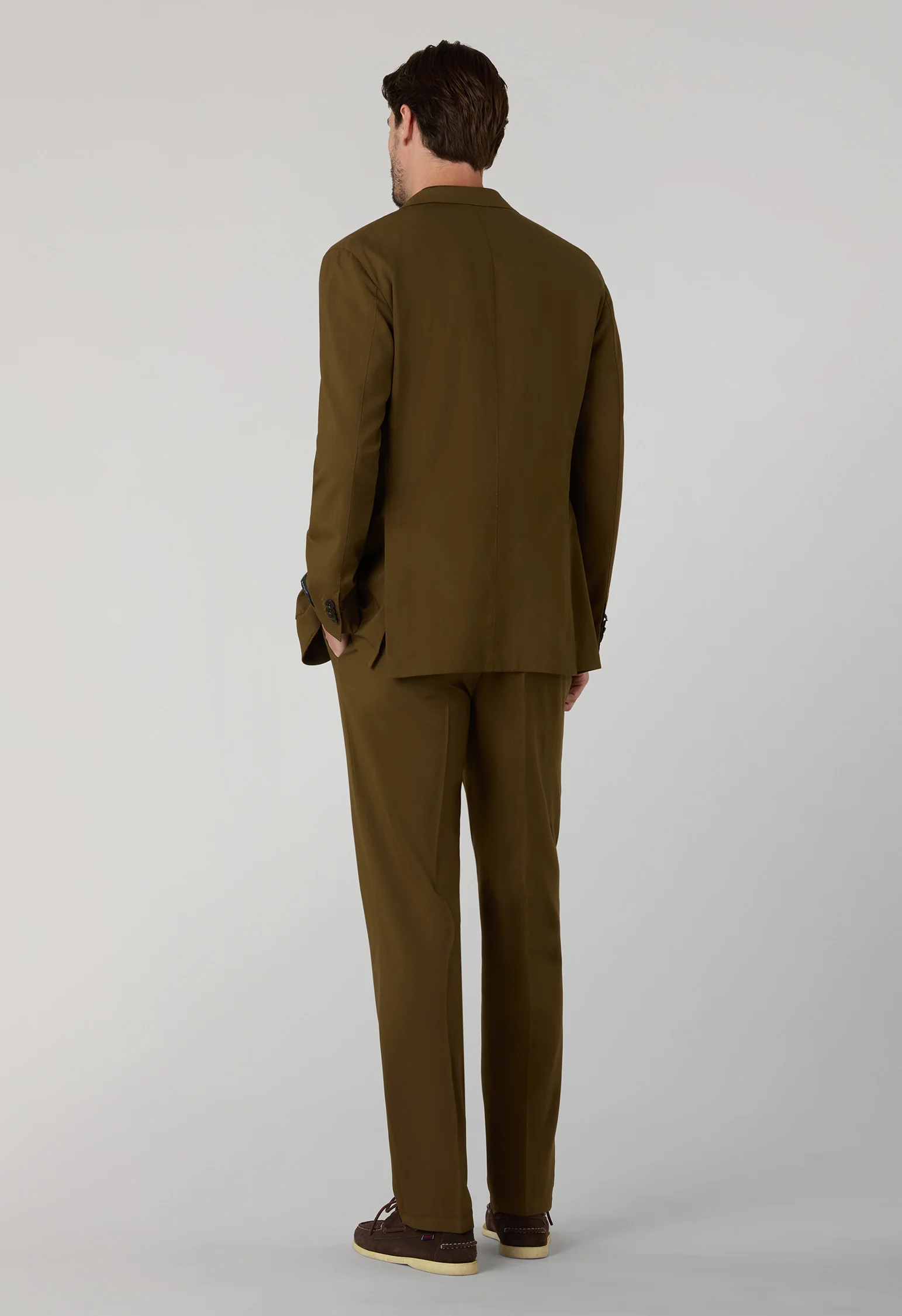 Abito K-Jacket in lana High Performance marrone - Image 2