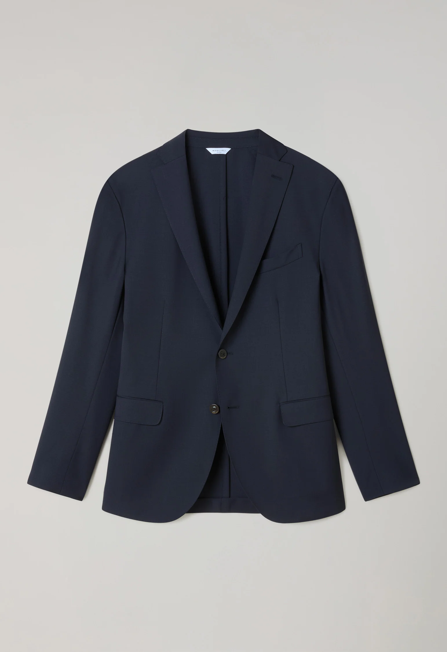 Abito K-Jacket in lana stretch blu - Image 5