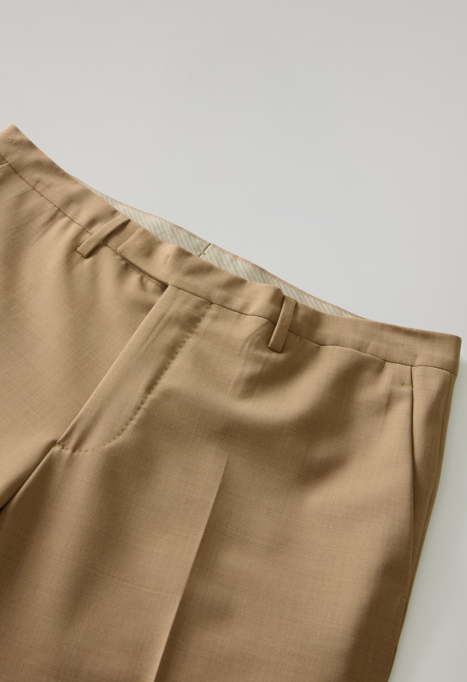 Abito K-Jacket in lana stretch cammello - Image 6