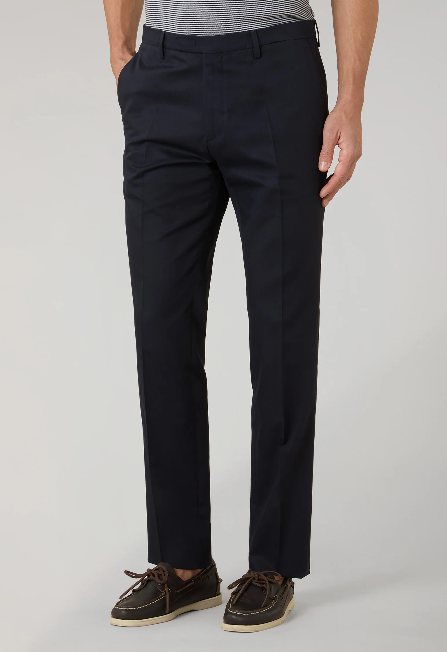Abito K-Suit in cotone e tencell blu - Image 4