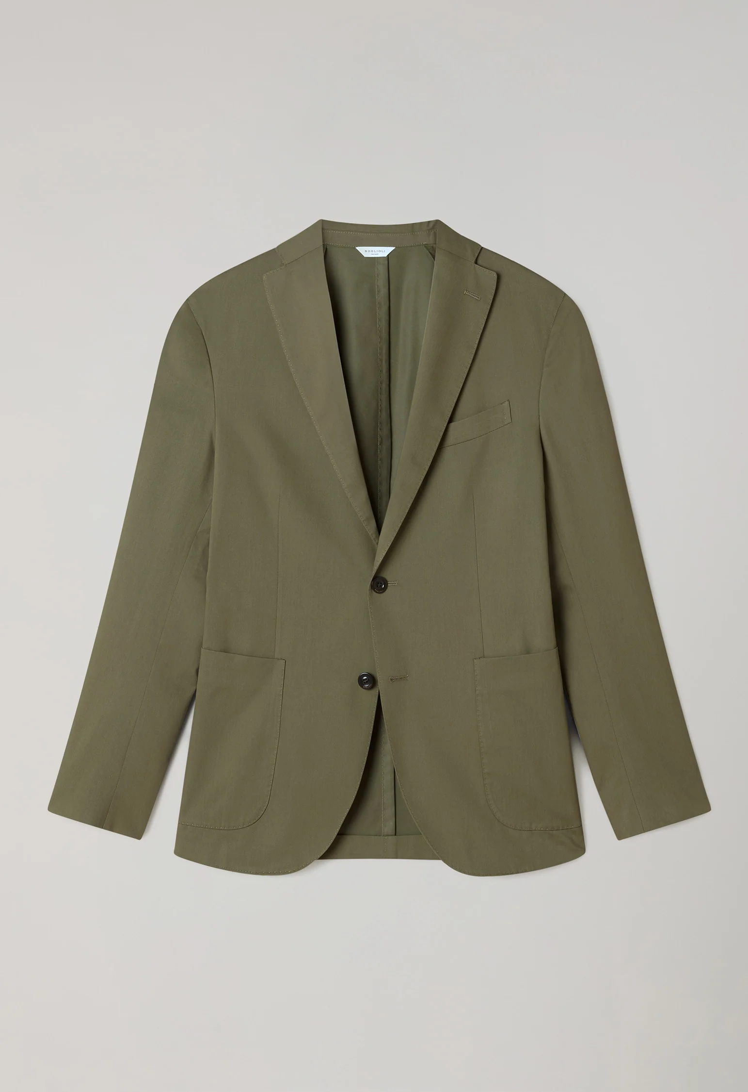 Abito K-Suit in cotone e tencell verde - Image 5