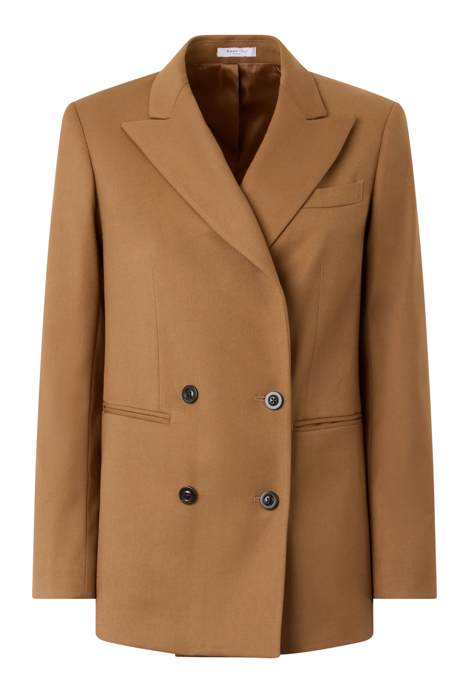 Blazer Bea in gabardina stretch cammello - Image 4