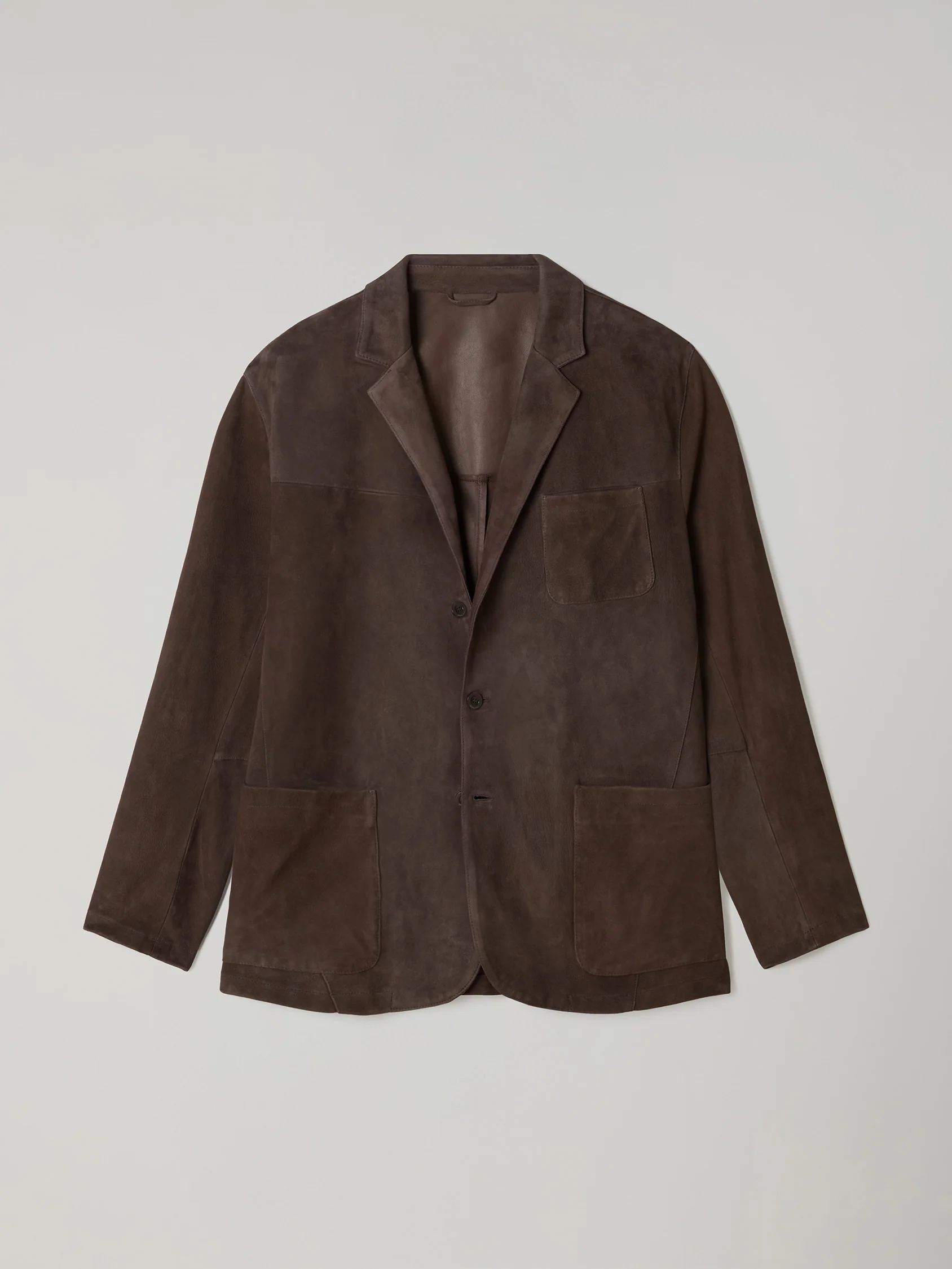 Blazer in suede marrone - Image 4