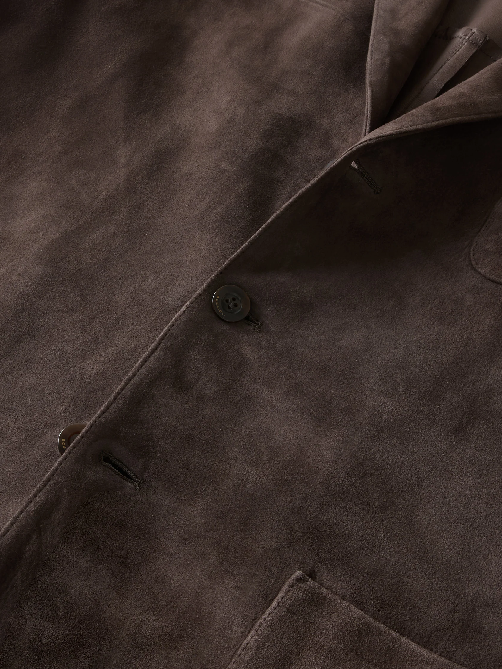 Blazer in suede marrone - Image 5