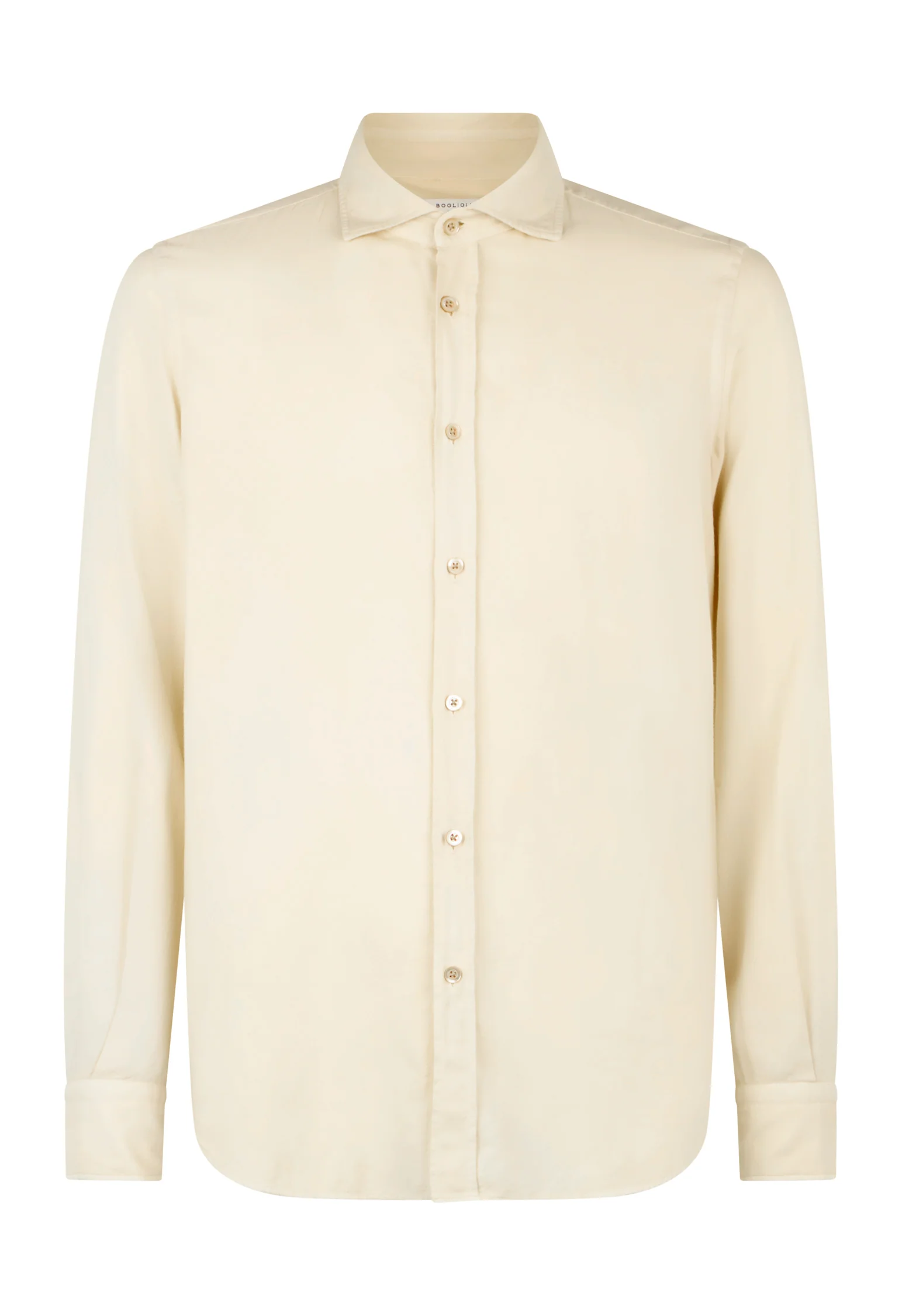 Camicia vaiella tinta in capo bianca - Image 4