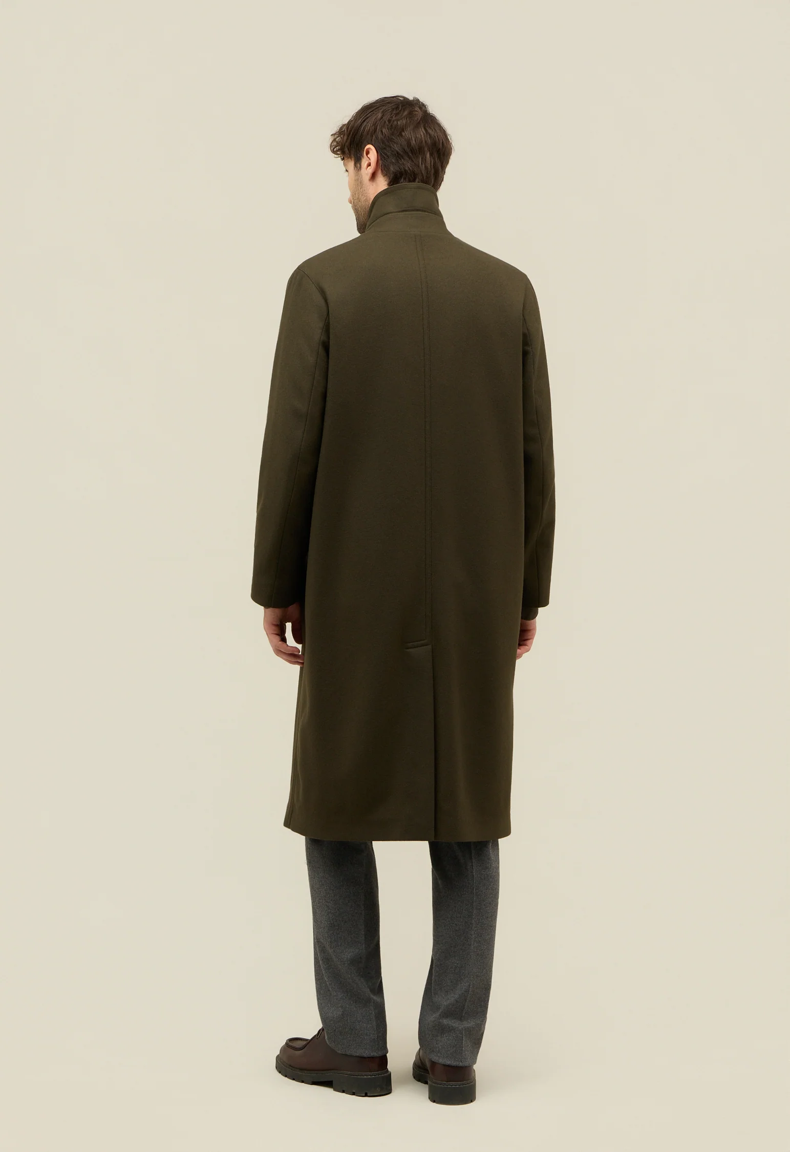 Cappotto Loden in lana verde - Image 2