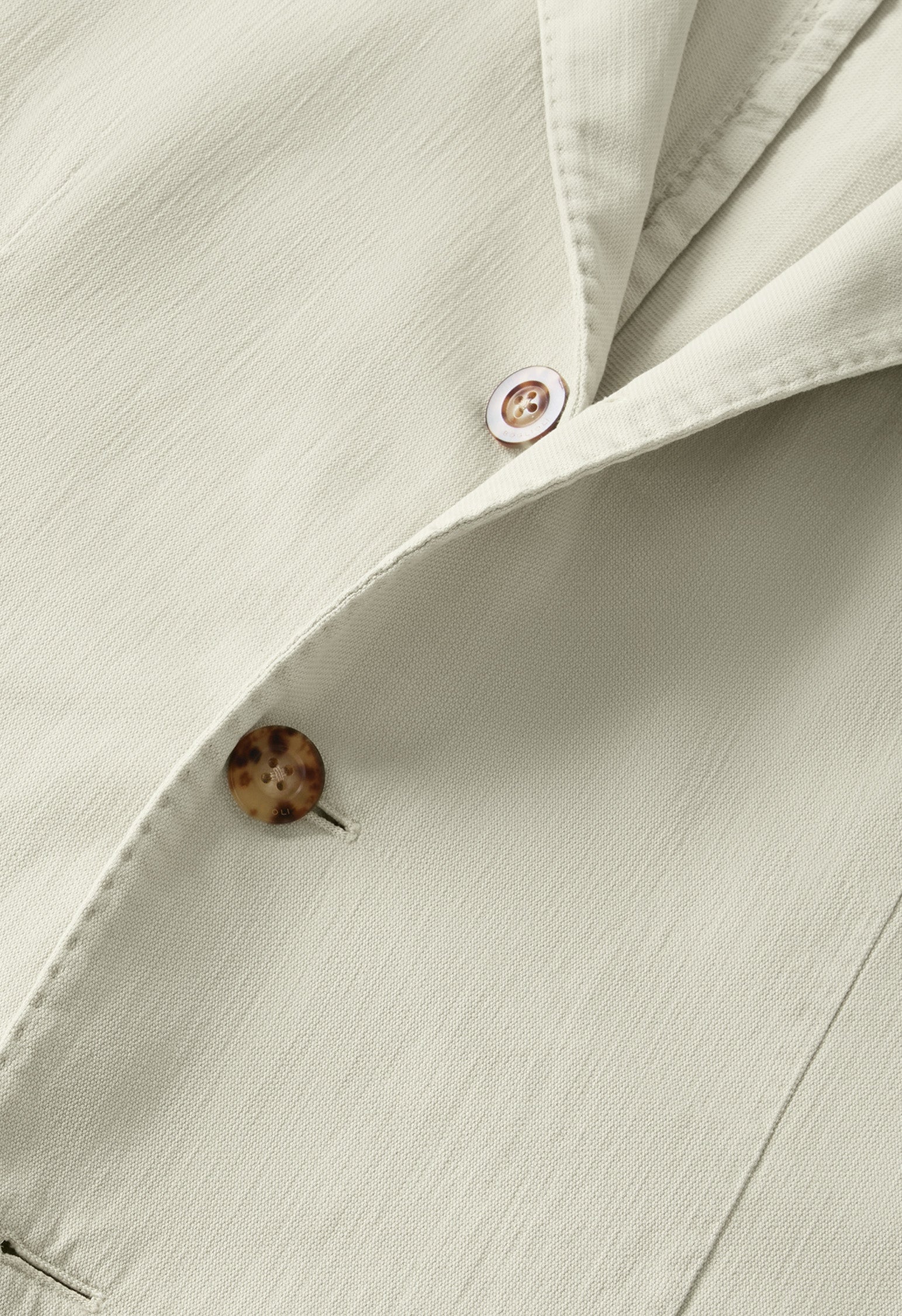 K-Jacket in cotone stretch tinto in capo beige - Image 5