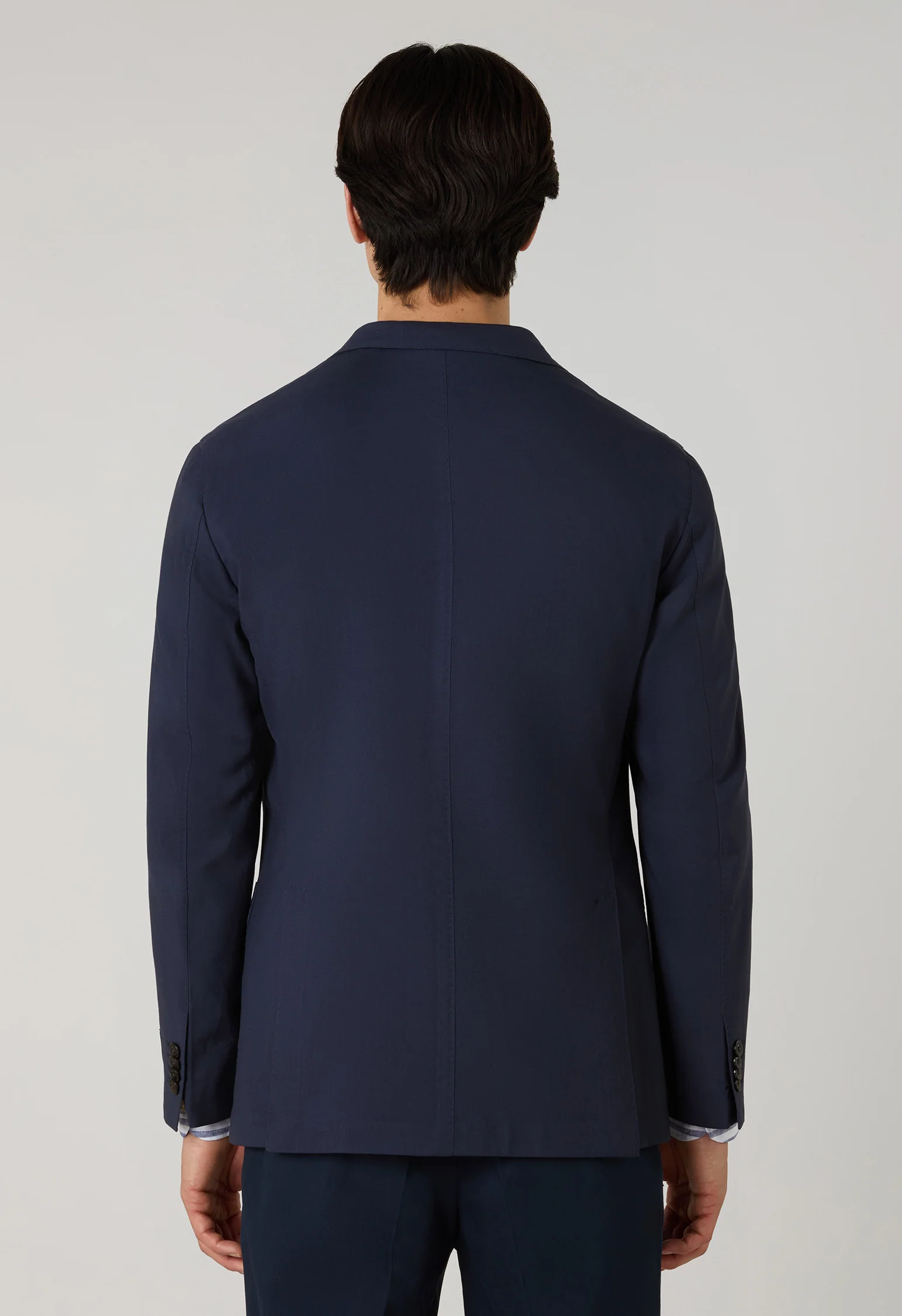 K-Jacket in lana High Performance blu - Image 2