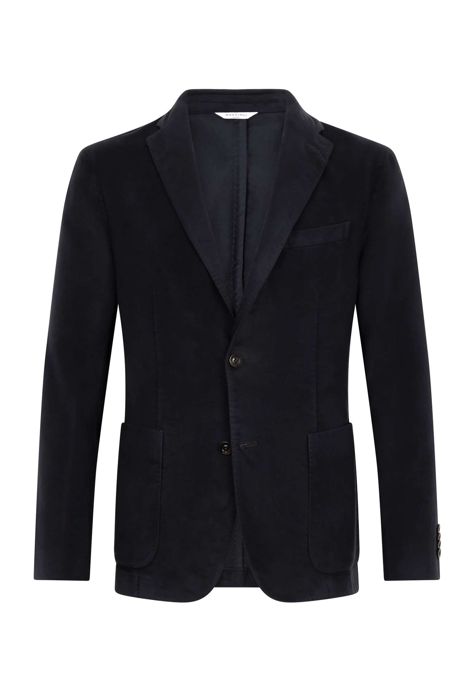 K-Jacket in moleskin tinto in capo grigio scuro - Image 4