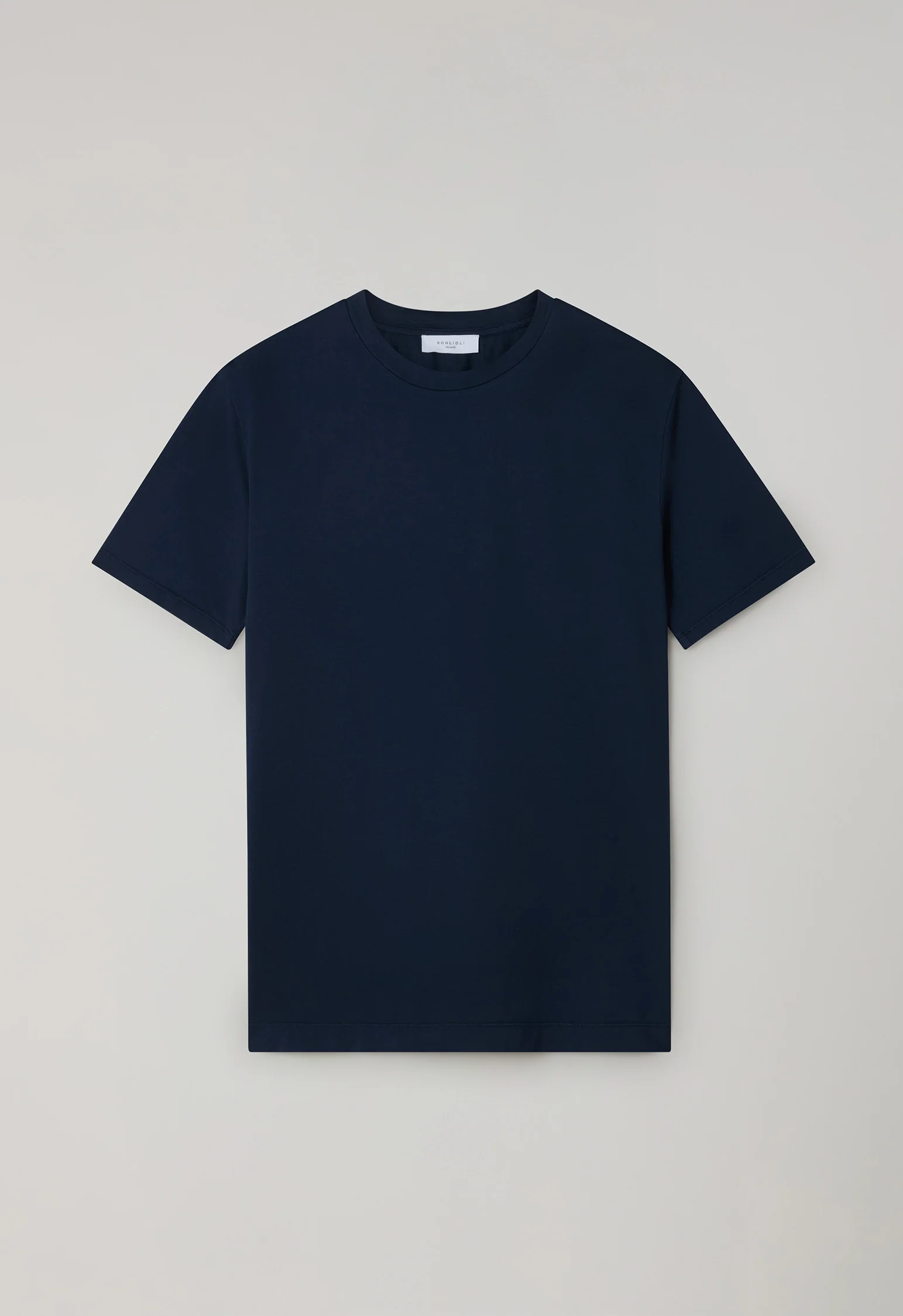 T-Shirt in jersey blu - Image 4
