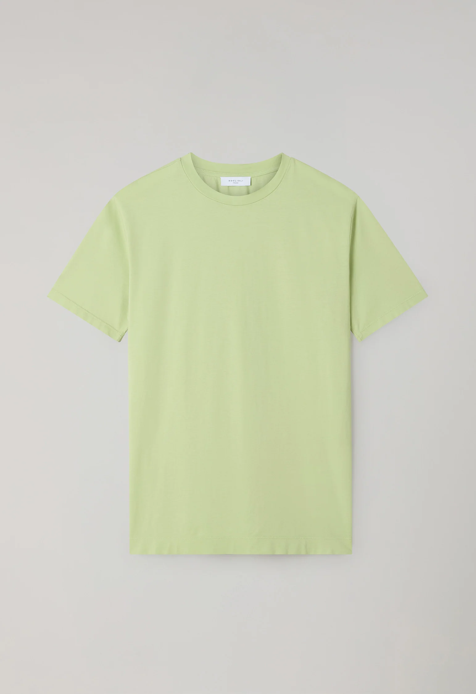 T-Shirt in jersey verde lime - Image 4